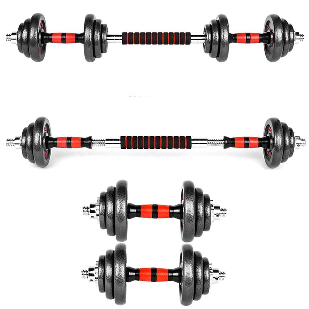 Adjustable Weights Dumbbells Set, Weights Set with Connecting Rod 30KG/66LB