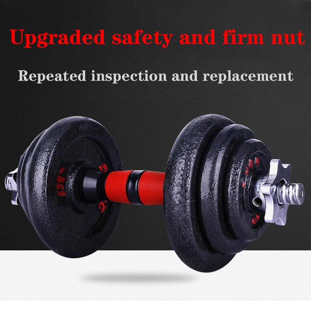 Adjustable Weights Dumbbells Set, Weights Set with Connecting Rod 30KG/66LB