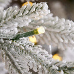 7.5 ft Kenwood Fraser Flocked Christmas Tree