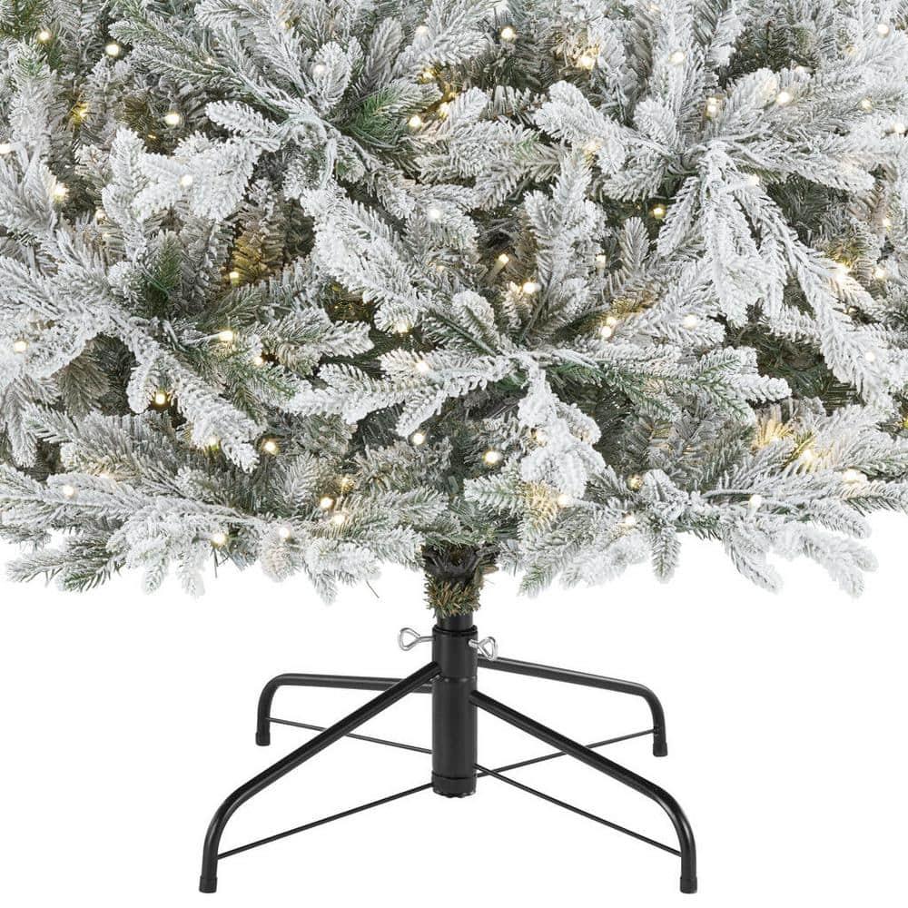 7.5 ft Kenwood Fraser Flocked Christmas Tree