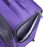 Sky Max 2.0 Softside Expandable Luggage with Spinner Wheels, Purple, Carry-on 21 Inch,40328280508