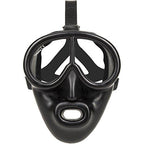 IST M37 PEGASUS Full Face Mask for Commercial Scuba Diving, Low Volume Gear with Octo Attachment (Rubber)