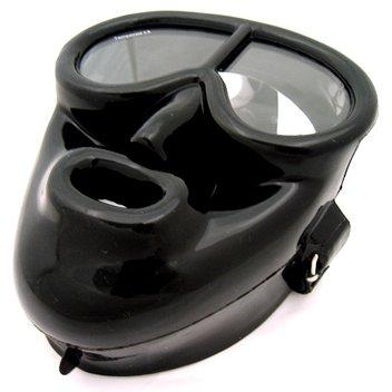 IST M37 PEGASUS Full Face Mask for Commercial Scuba Diving, Low Volume Gear with Octo Attachment (Rubber)