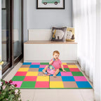 ALLOMN Beautiful And Stylish Portable Foldable Gymnastic Mat Colorful
