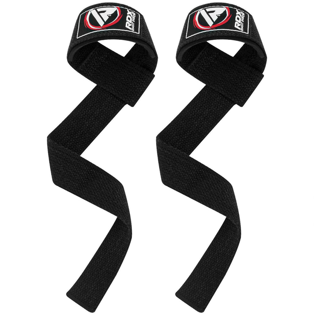 RDX Padded Weight Lifting Bar Training Gym Straps Hand Wrist Support Gloves US