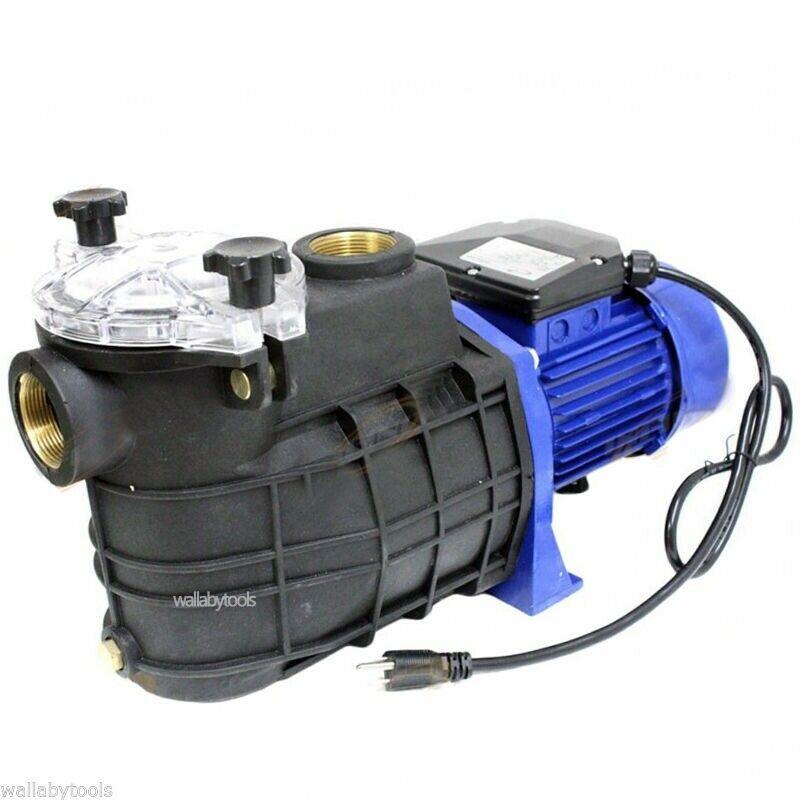 1100 watt 1.5 hp swimming pool spa fountain electric pool water pump 110v