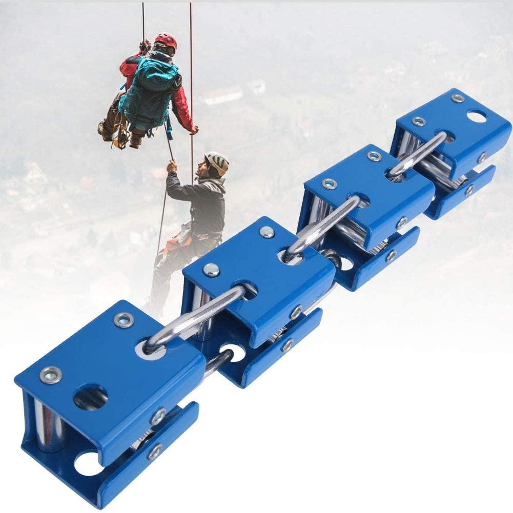 LYSOZ Rope Protection Wheel Frame,Outdoor Durable Metal Anti-wear Rock Wall Climbing Retaining Rope Protection Wheel Frame