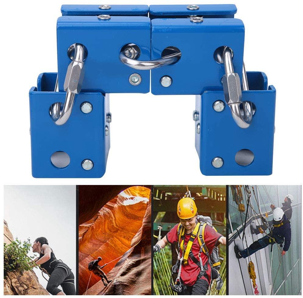 LYSOZ Rope Protection Wheel Frame,Outdoor Durable Metal Anti-wear Rock Wall Climbing Retaining Rope Protection Wheel Frame