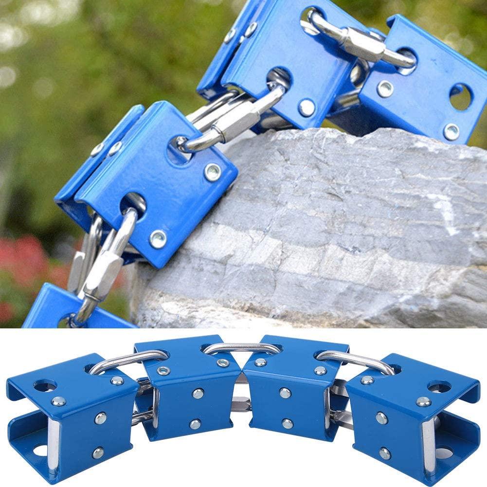 LYSOZ Rope Protection Wheel Frame,Outdoor Durable Metal Anti-wear Rock Wall Climbing Retaining Rope Protection Wheel Frame