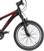 Coewske 20 Inch Kids Bike Enjoy-Style 6 Speed Mountain Bike with Kickstand Black