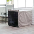 Bowsers Luxury Crate Cover, Large, Courtyard Grey