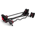 Bowflex SelectTech Barbell and Curl Bar Bundle with Full Body Barbell Stand