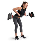 Bowflex SelectTech Barbell and Curl Bar Bundle with Full Body Barbell Stand