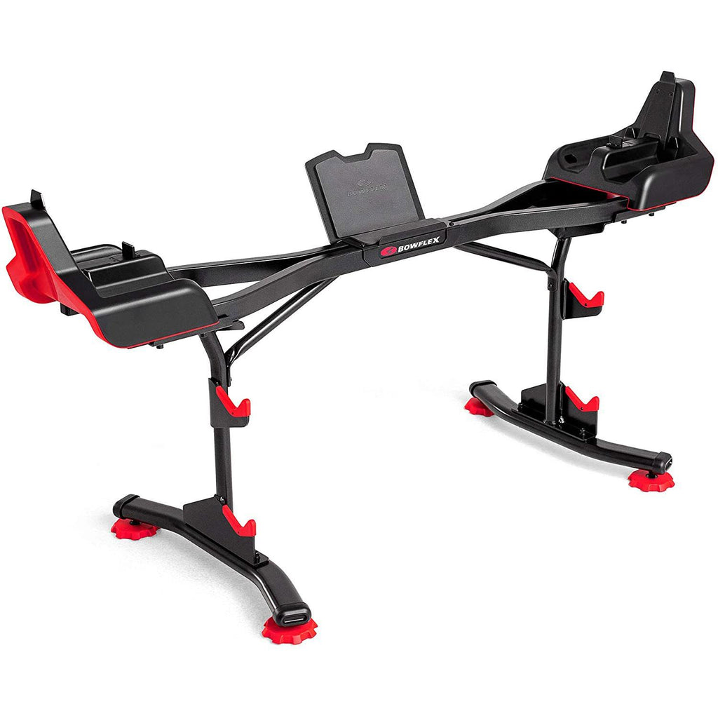 Bowflex SelectTech Barbell and Curl Bar Bundle with Full Body Barbell Stand
