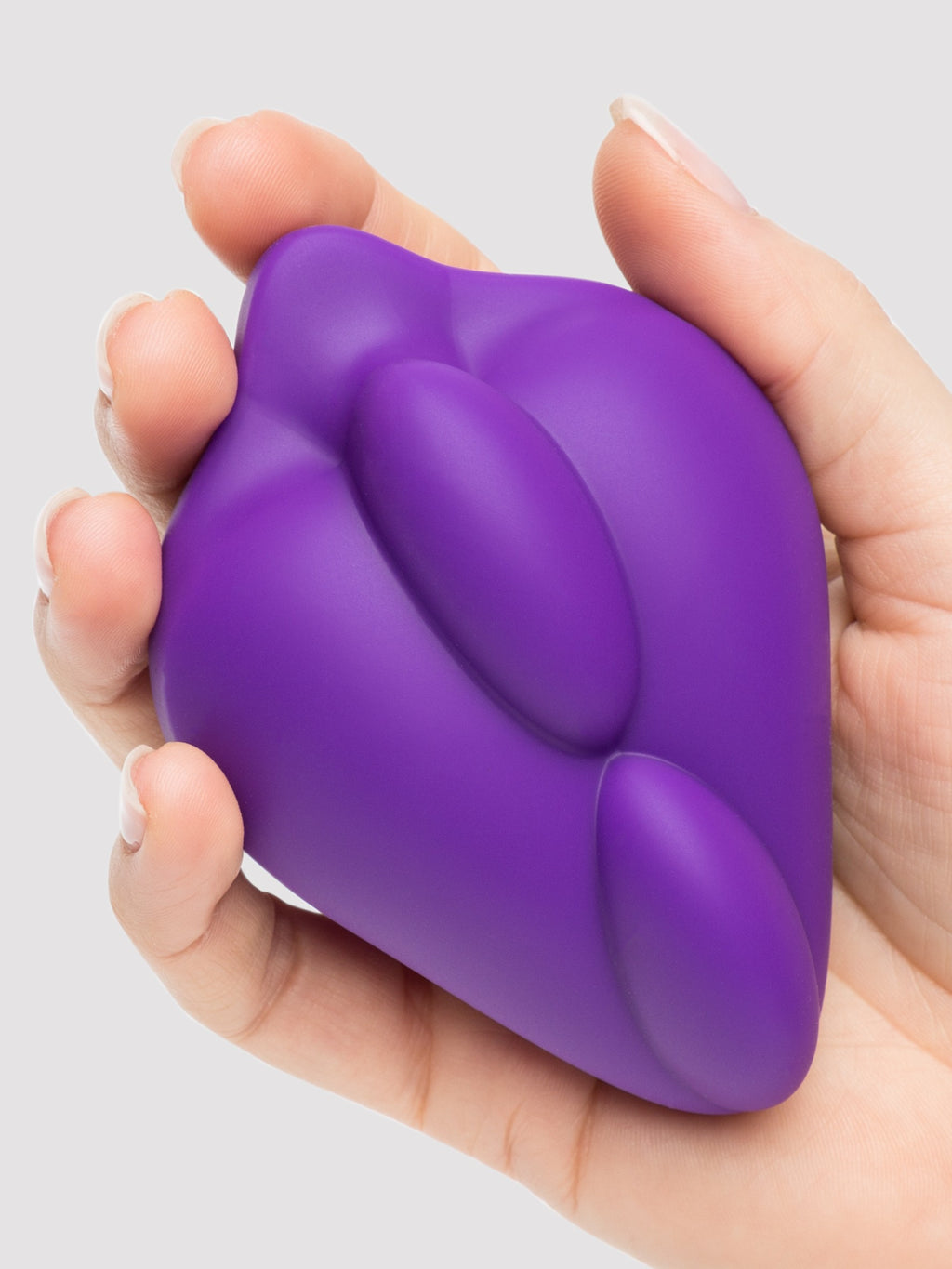 Bumpher Stimulating Silicone Strap-On Harness Cushion, Purple