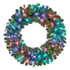 30 in Prelit Twinkly Swiss Mountain Wreath