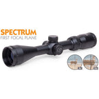 CenterPoint Spectrum 4-12 mm x 44 mm Riflescope with First Focal Plane Reticle and Side Focus Adjustment