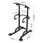 Pgyong Power Tower Dip Station Pull Up Bar for Home Gym Strength Training Workout Equipment, 440LBS, Black