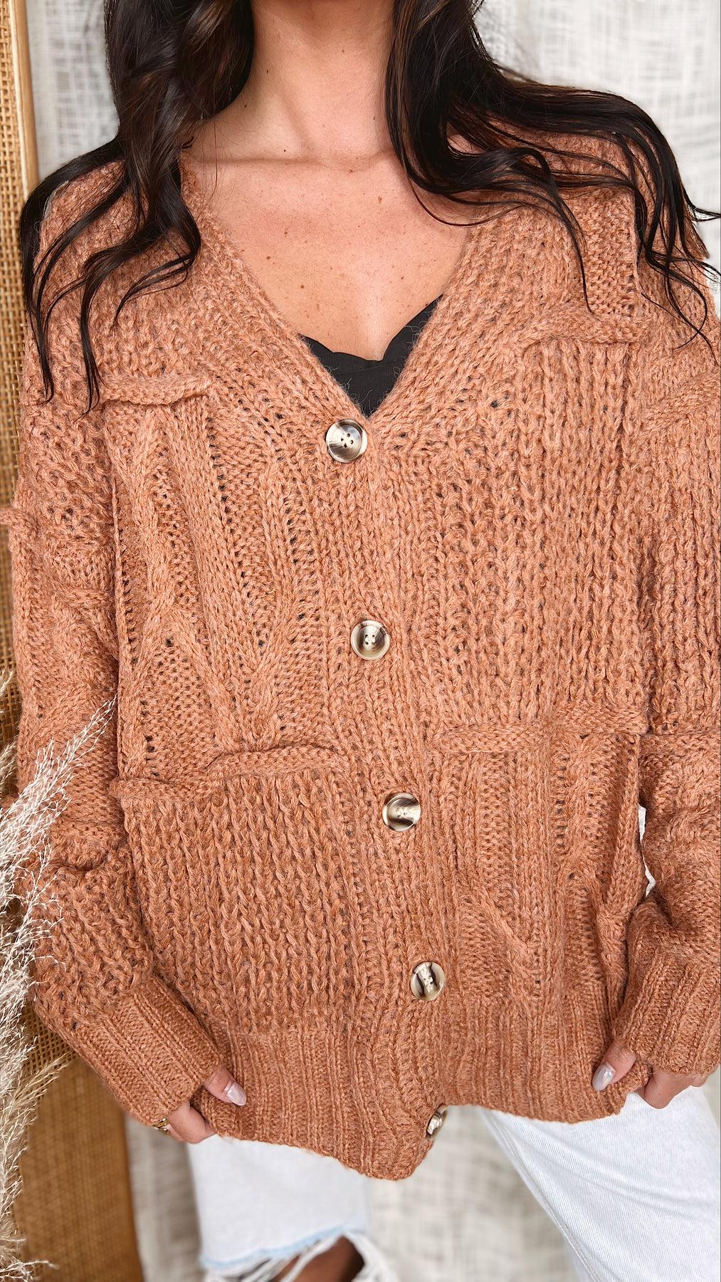 The Cinnamon Swirl Cardigan