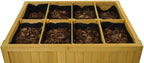 vegtrug 8 pocket herb garden &amp; espoma ap8 8-quart organic potting mix