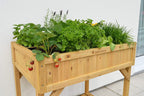 vegtrug 8 pocket herb garden &amp; espoma ap8 8-quart organic potting mix