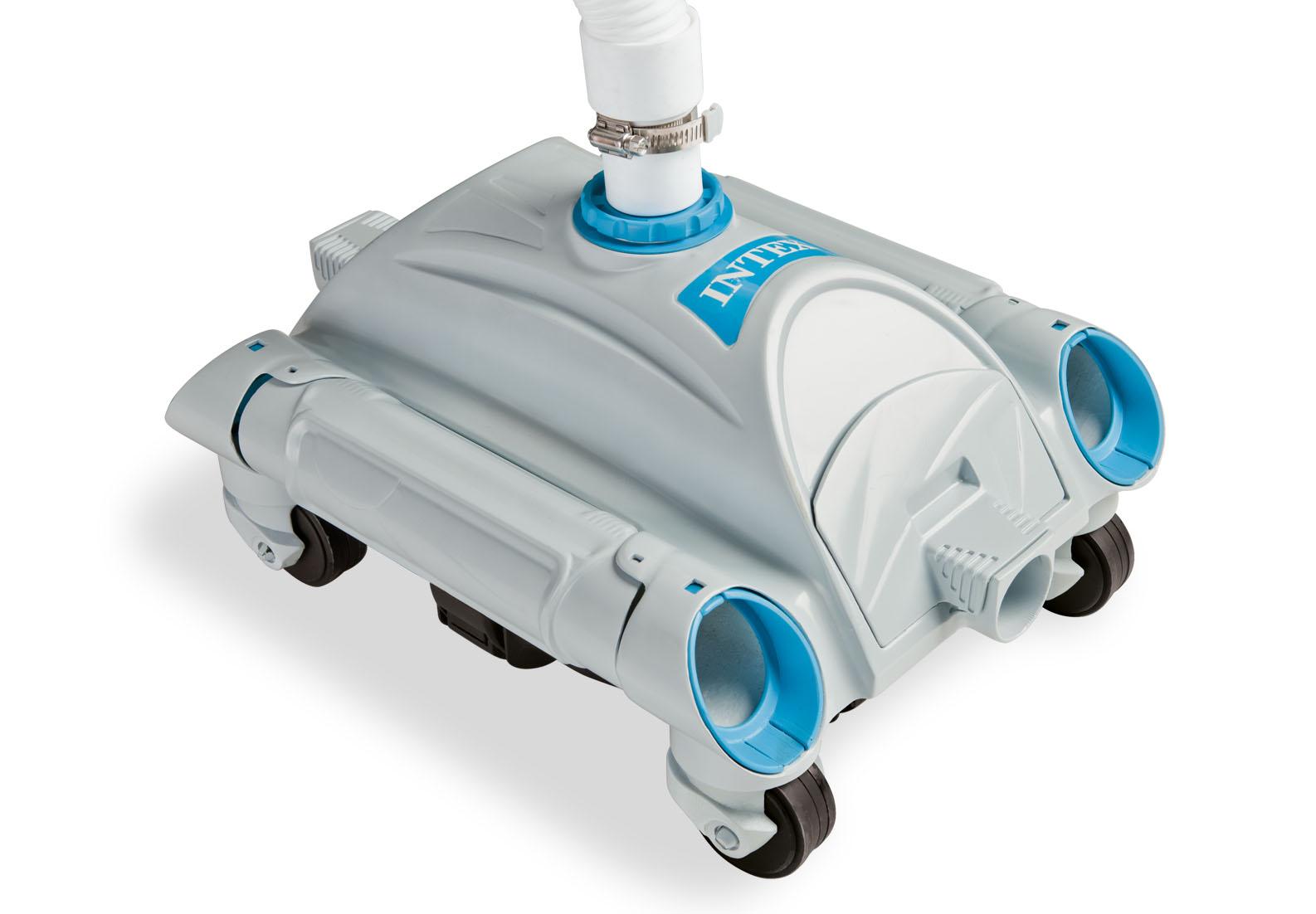 intex automatic above-ground pool vacuum (2 pack) w/ automatic skimmer