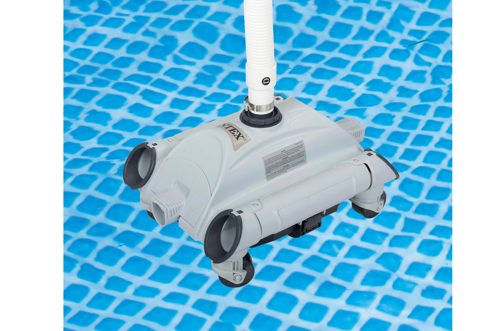 intex automatic above-ground pool vacuum (2 pack) w/ automatic skimmer