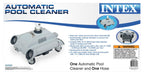 intex automatic above-ground pool vacuum (2 pack) w/ automatic skimmer