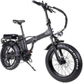 Rattan 48V 750W Electric Bike for Adults 4.0 Fat Tire Bikes Folding Bikes 13AH Removable Lithium-ion Battery E-Bikes  7-Speed Shifter Electric Bicycle High Step Across ebikes