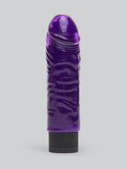 BASICS Beginners Realistic Dildo Vibrator 5 Inch, Purple