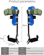 Tree Climbing Equipment Tree Climbing Special Tools Outdoor Foot Binding Big Crank Tree Climbing Shoelaces Adjustable