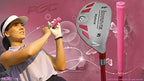 Senior Ladies iDrive Pink Golf Clubs All Hybrid Set 55+ Years Womens Right Handed Lady Full True Hybrid Complete Set which Includes: #4, 5, 6, 7 Utility “Senior” Flex Club