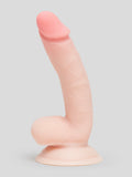 Lifelike Lover Classic Dual-Density Ultra Realistic Dildo 6 Inch, Flesh Pink