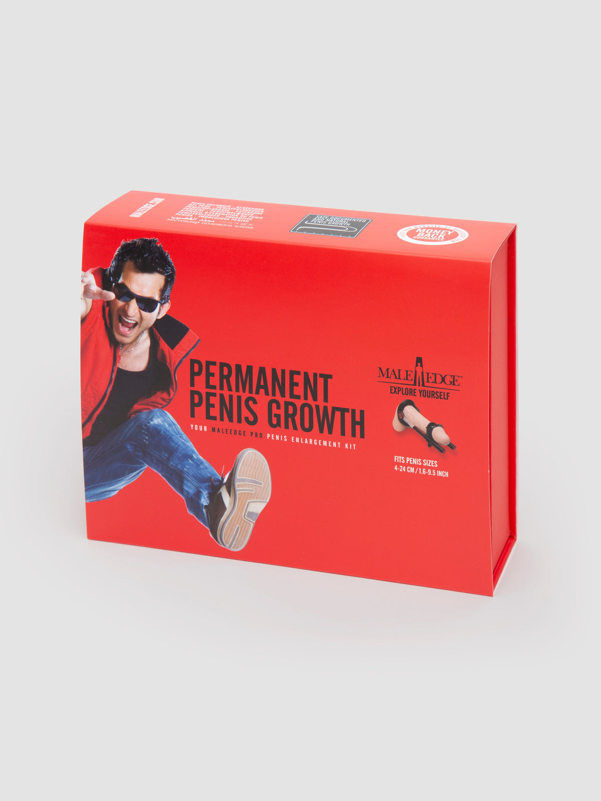 Male Edge Pro Advanced Penis Enlargement System (12 Piece), Black