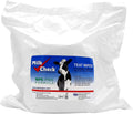 milk check teat wipes udder prep, 7 inch x 8 inch wipes, 4 rolls of 700 wipes, 2,800 total wipes