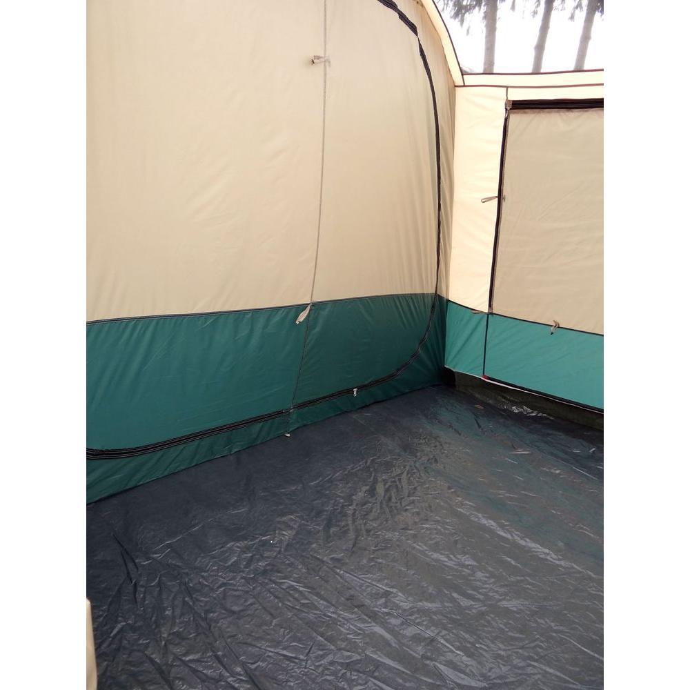 GigaTent Mt. Greylock 15 ft. x 10 ft. 3-Room Tent 8 Person Dome Tent