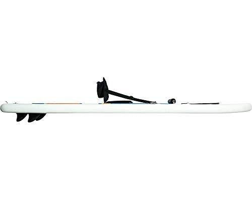Hydro-Force White Cap Inflatable Stand Up Paddle Board, 10 x 32" x 4" | Inflatable SUP for Adults &amp; Kids | Converts into Kayak |
