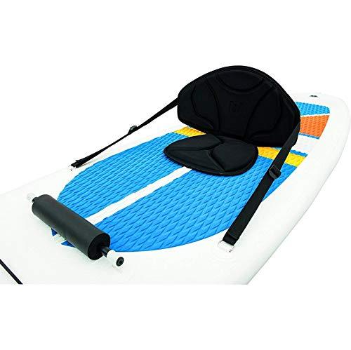 Hydro-Force White Cap Inflatable Stand Up Paddle Board, 10 x 32" x 4" | Inflatable SUP for Adults &amp; Kids | Converts into Kayak |