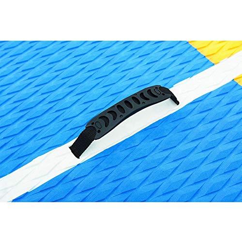 Hydro-Force White Cap Inflatable Stand Up Paddle Board, 10 x 32" x 4" | Inflatable SUP for Adults &amp; Kids | Converts into Kayak |