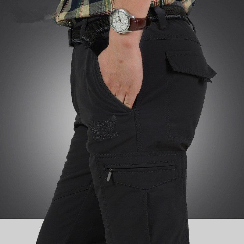 2021 Winter Cargo Pants With Fleece Jogger