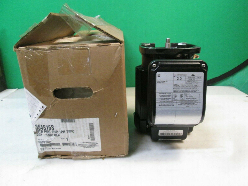 pentair trade grade 354816s 2hp single phase 208v 230v pool pump tefc