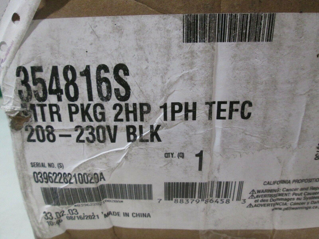 pentair trade grade 354816s 2hp single phase 208v 230v pool pump tefc