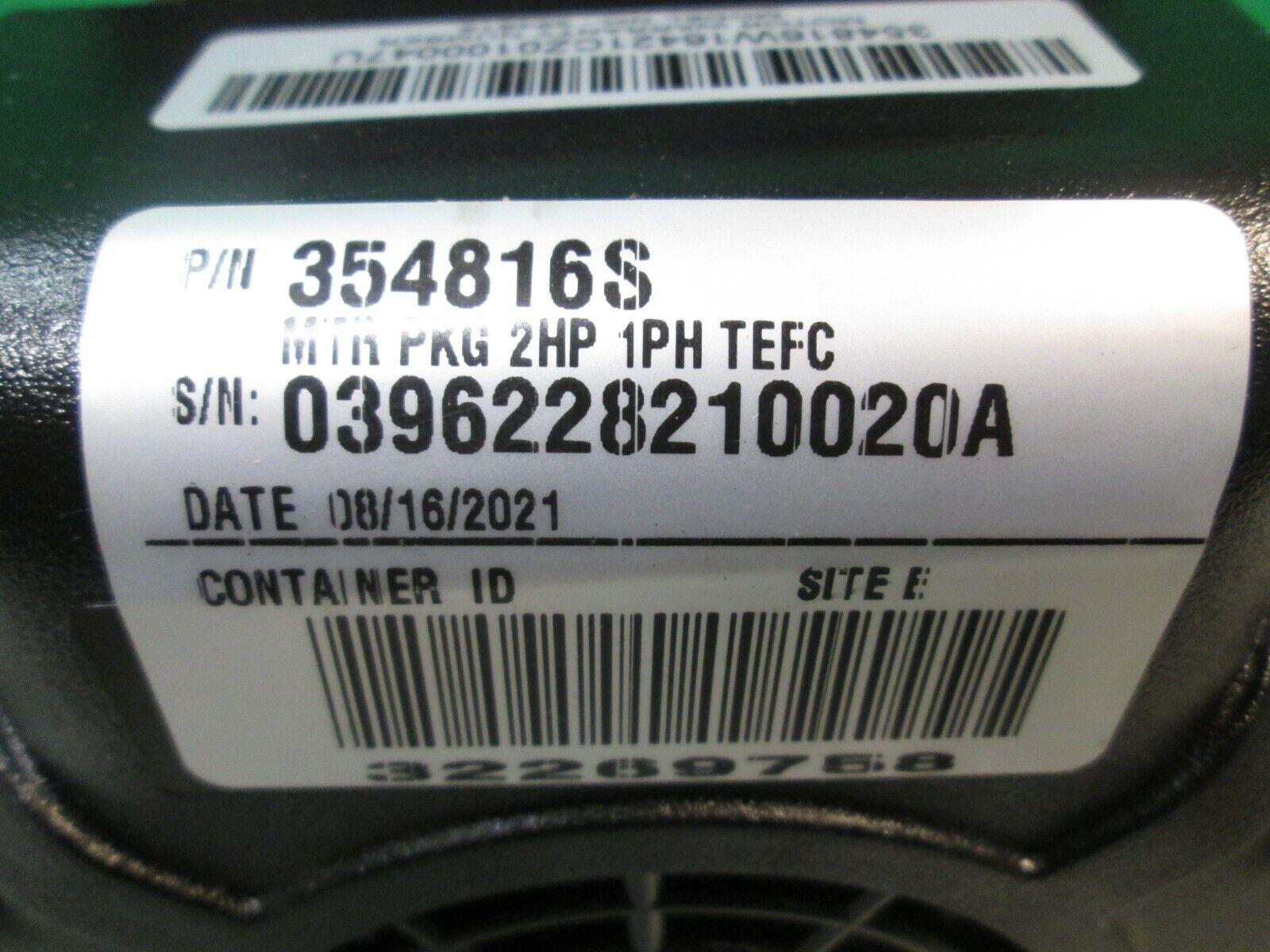 pentair trade grade 354816s 2hp single phase 208v 230v pool pump tefc