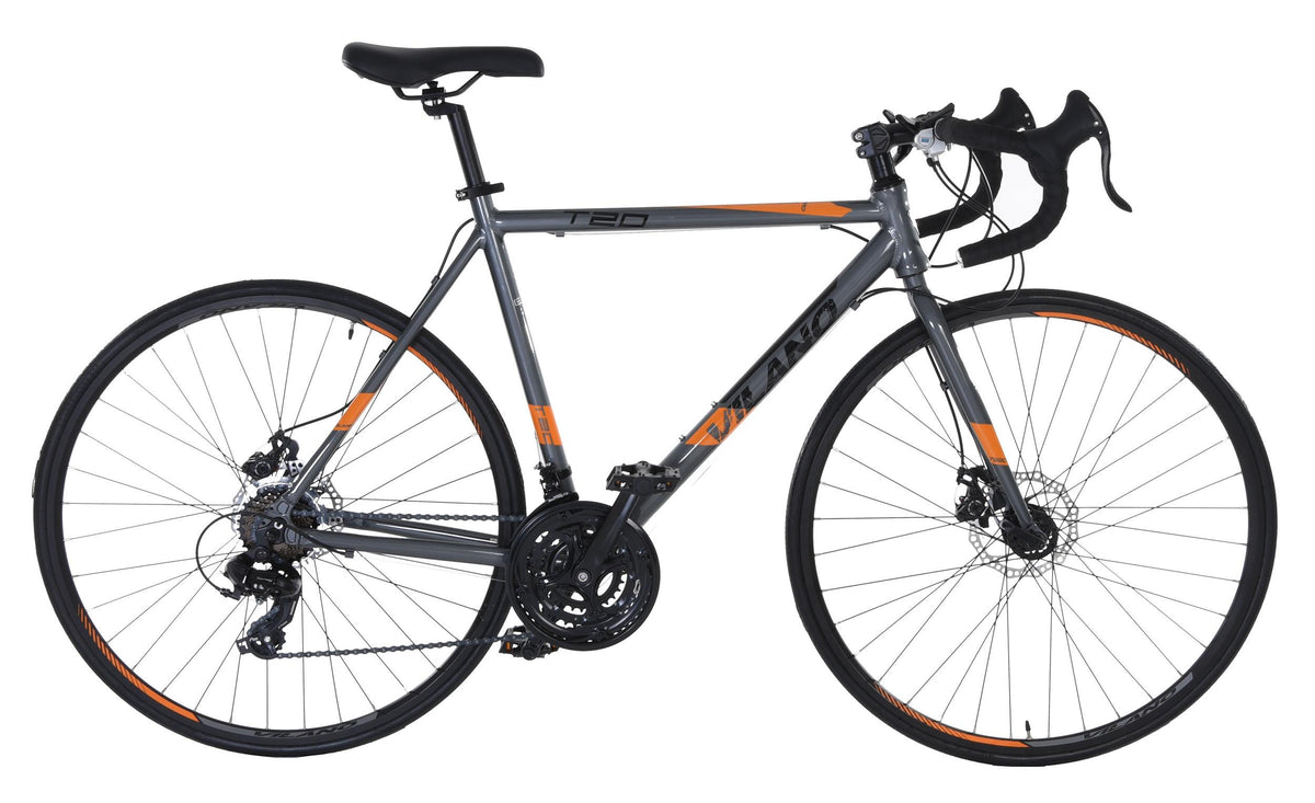 Vilano TUONO T20 Aluminum Road Bike 21 Speed Disc Brakes, 700c