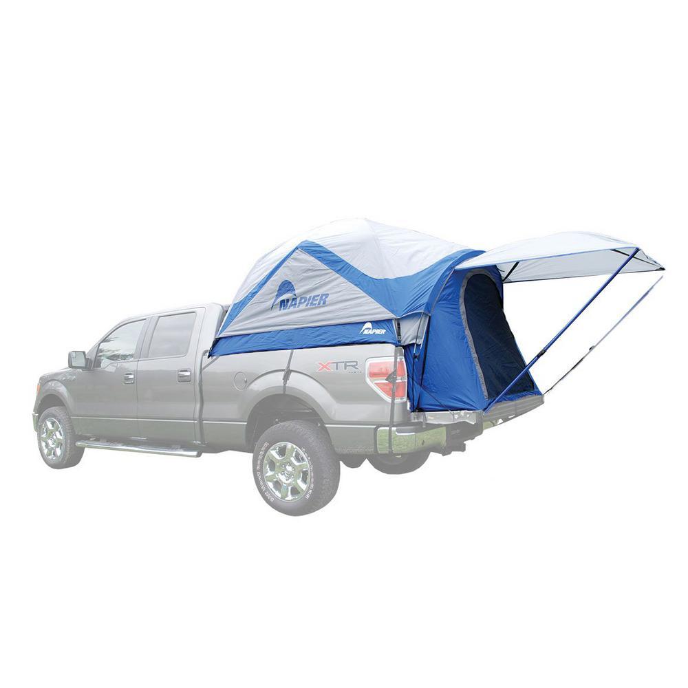 6.7 ft. Easy Setup Full Size Regular Truck Bed Tent in Blue