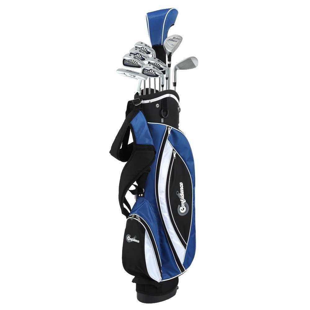Confidence Golf Mens Power V3 Club Set and Stand Bag LEFTY