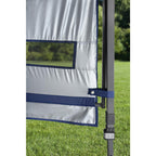 SX170 10 ft. x 10 ft. Blue/Graphite Instant Canopy with Dual Half Awnings