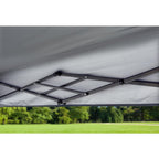 SX170 10 ft. x 10 ft. Blue/Graphite Instant Canopy with Dual Half Awnings