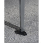 SX170 10 ft. x 10 ft. Blue/Graphite Instant Canopy with Dual Half Awnings
