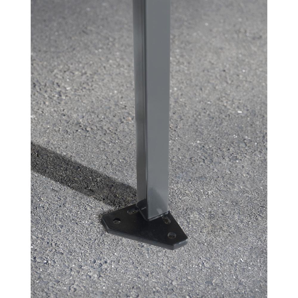 SX170 10 ft. x 10 ft. Blue/Graphite Instant Canopy with Dual Half Awnings